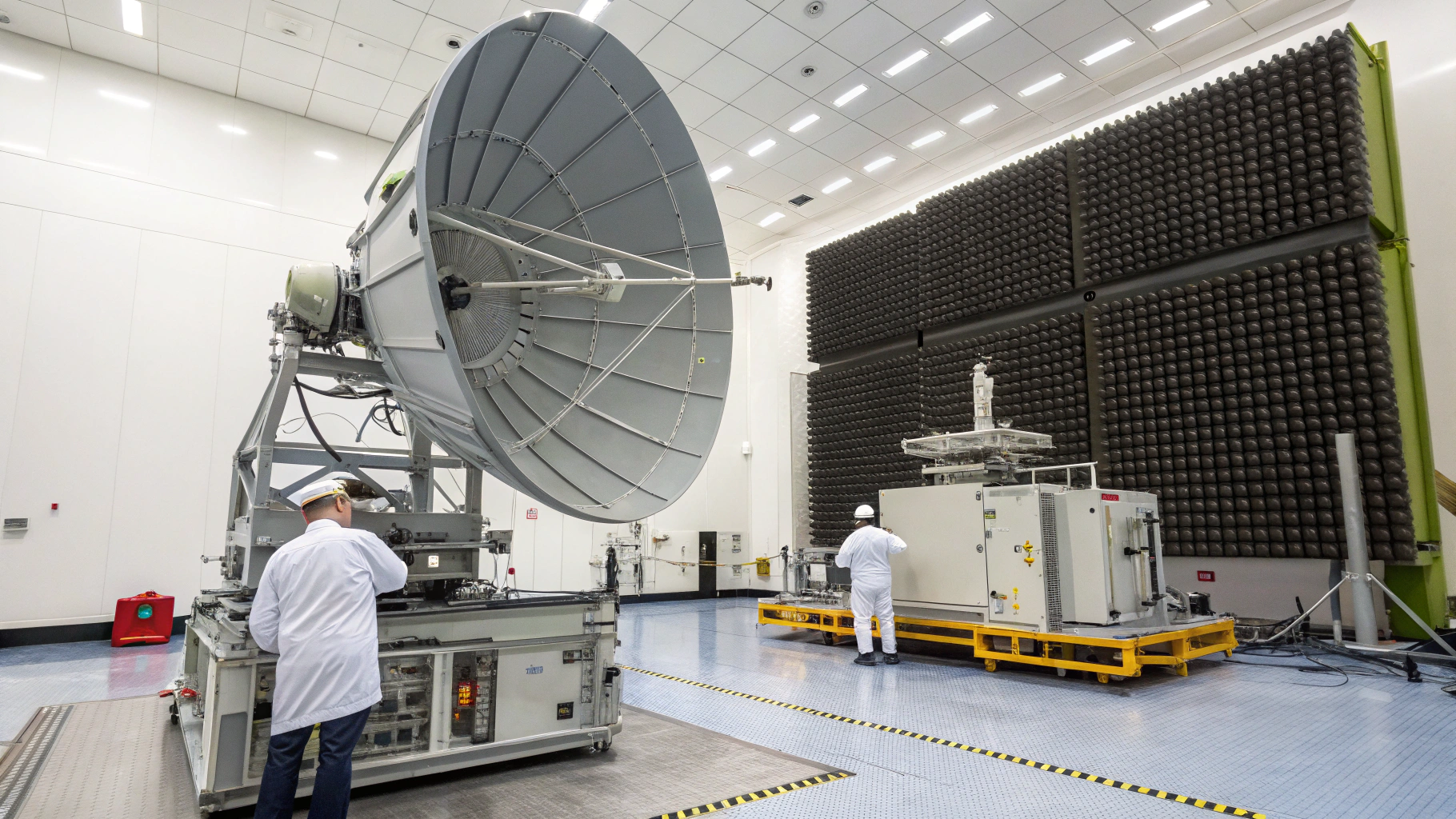 High-Frequency Compact Range CATR Chamber