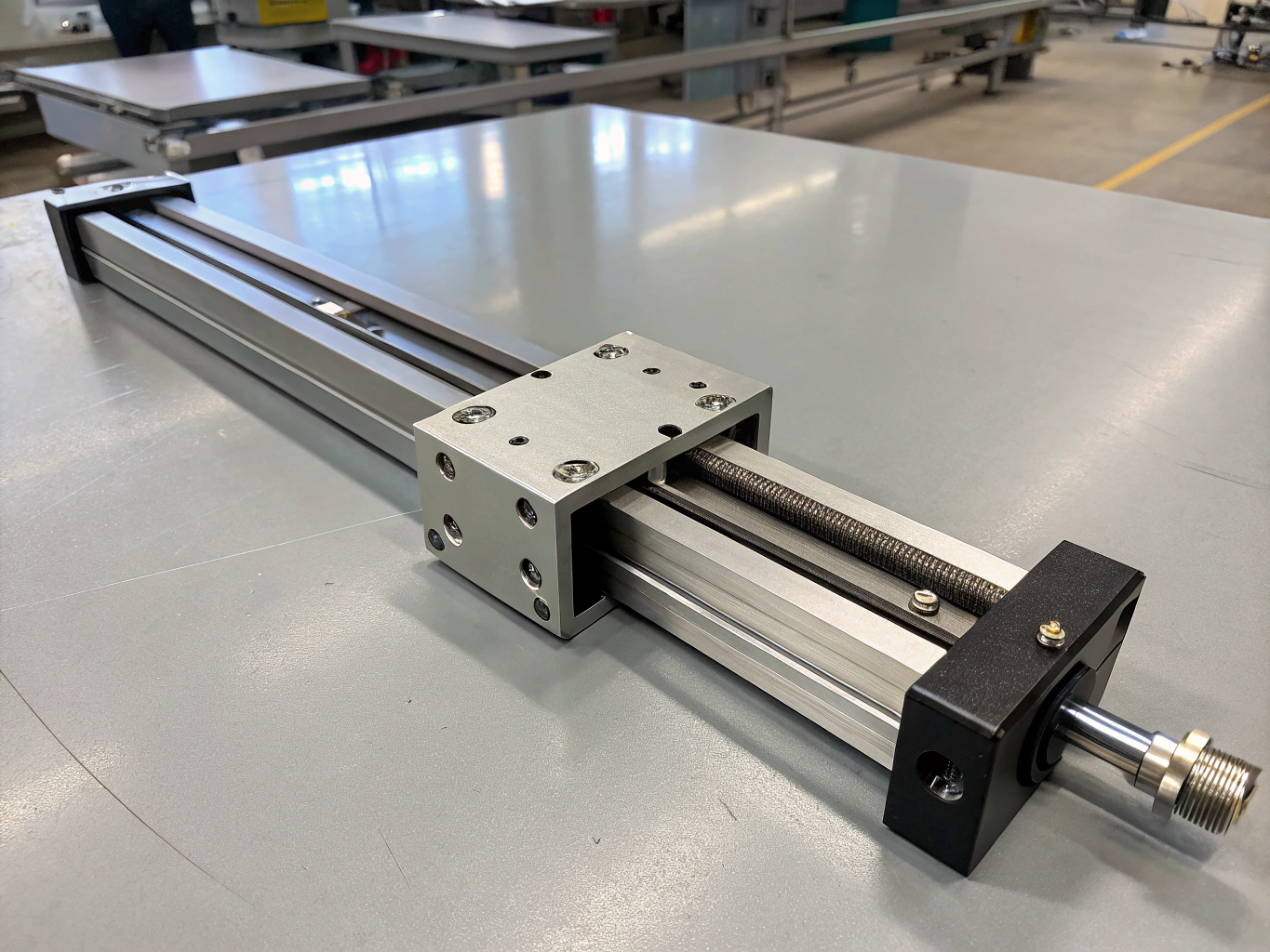 Motorized dual-axis elevation-over-azimuth positioner table