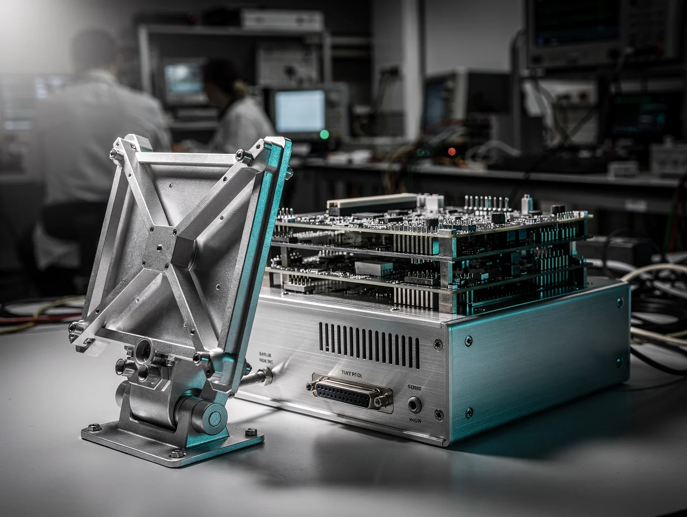 Automated satellite terminal antenna measurement system